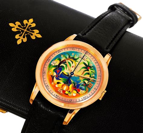 [Patek Philippe] Tropical Cloisonné Dial 1954 Reference 2481